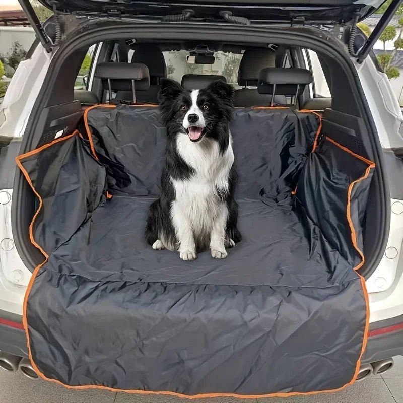 Waterproof Dog Cushion for Backseat – Durable Oxford Car Protector for SUVs 0