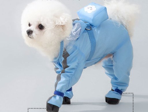 Waterproof Dog Raincoat with Hood – Full Coverage Adjustable Fit for Small to Medium Breeds 0