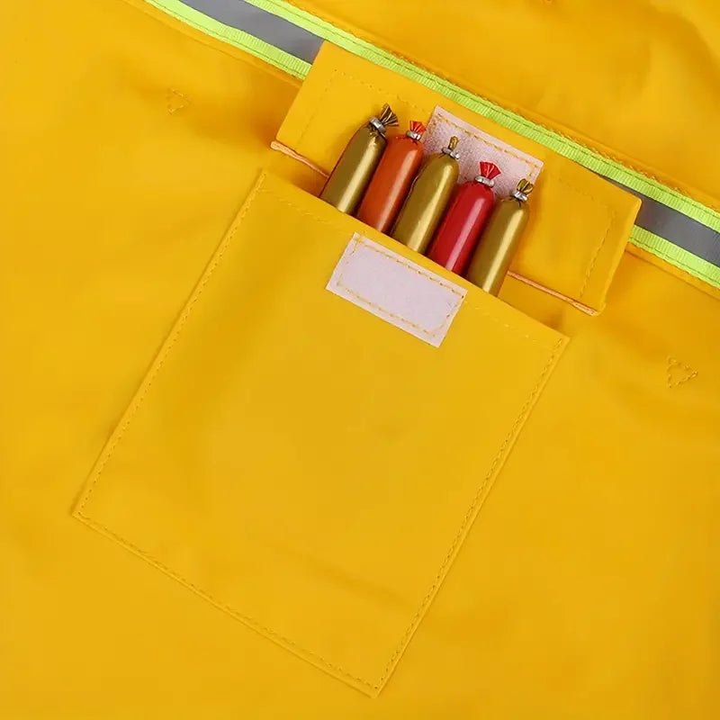 Waterproof Dog Raincoat with Hood and Reflective Strips – Stylish Dog Rain Jacket for All Weather Protection 5