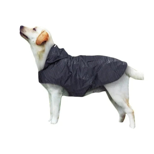 Waterproof Dog Raincoat with Reflective Band and Velcro Closure – Sizes S-6XL in Multiple Colors 0