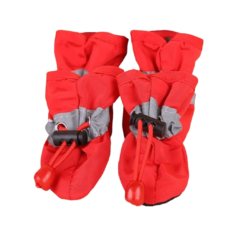 Waterproof Dog Shoes - Non-Slip Boots for All Weather Protection - Comfortable Fit for Small Pets - Set of 4 6