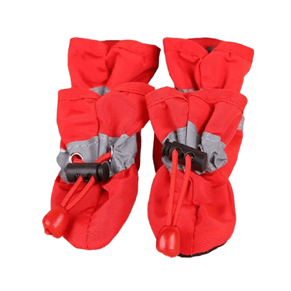 Waterproof Dog Shoes - Non-Slip Boots for All Weather Protection - Comfortable Fit for Small Pets - Set of 4 6