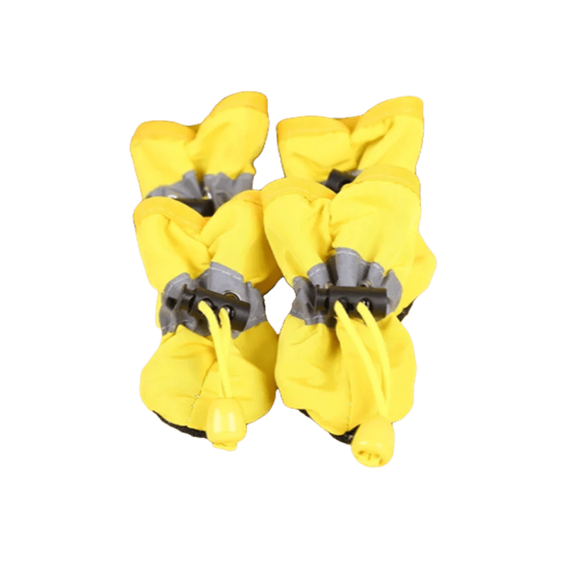 Waterproof Dog Shoes - Non-Slip Boots for All Weather Protection - Comfortable Fit for Small Pets - Set of 4 8