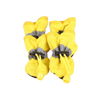 Waterproof Dog Shoes - Non-Slip Boots for All Weather Protection - Comfortable Fit for Small Pets - Set of 4 8