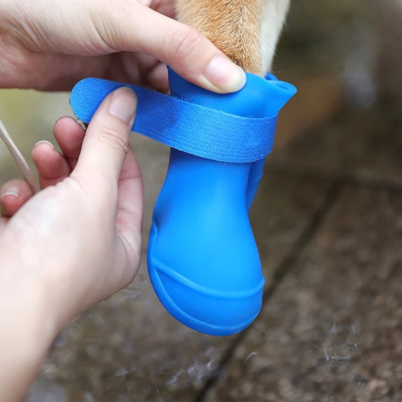 Waterproof Dog Shoes – Non-Slip Rubber Boots for Dogs in Colorful Candy Colors, Easy Wear, All Sizes 3