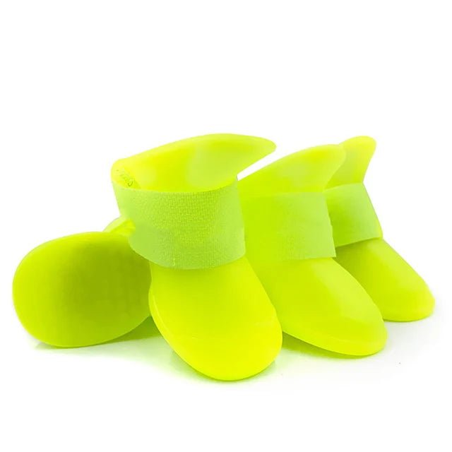 Waterproof Dog Shoes – Non-Slip Rubber Boots for Dogs in Colorful Candy Colors, Easy Wear, All Sizes 9
