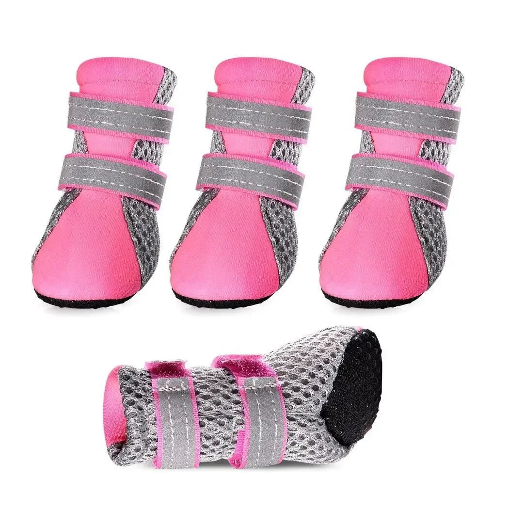 Waterproof Dog Shoes with Non-Slip Sole – Breathable Mesh for All Seasons 15