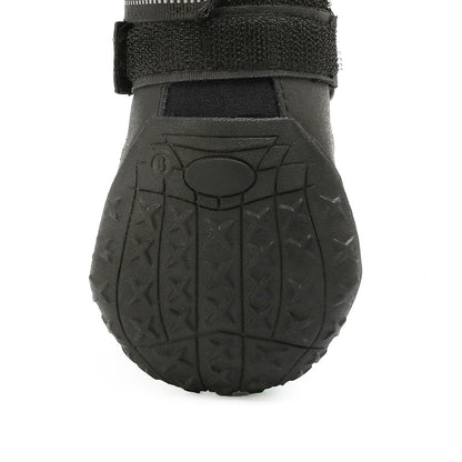 Waterproof Non-Slip Dog Shoes with Adjustable Fit and Reflective Straps for All Seasons 4