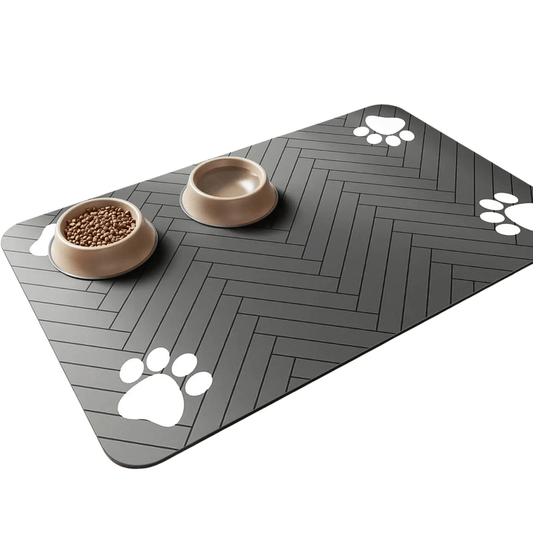 Waterproof Non-Slip Pet Feeding Mat – Absorbent Placemat for Dogs and Cats 0