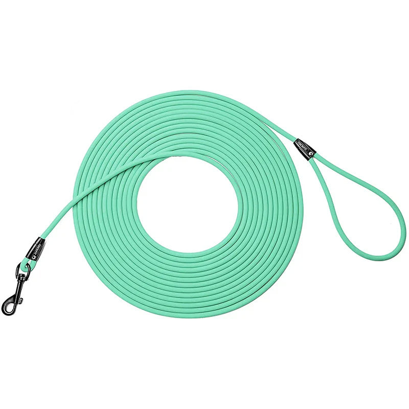 Waterproof PVC Dog Leash for All Breeds – Odor Resistant, Tangle-Free Design, Soft Grip, Available in Multiple Lengths 0