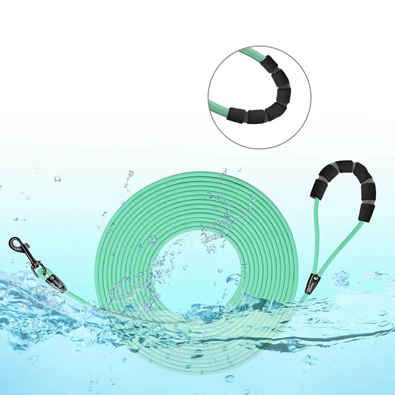 Waterproof PVC Dog Leash for All Breeds – Odor Resistant, Tangle-Free Design, Soft Grip, Available in Multiple Lengths 3