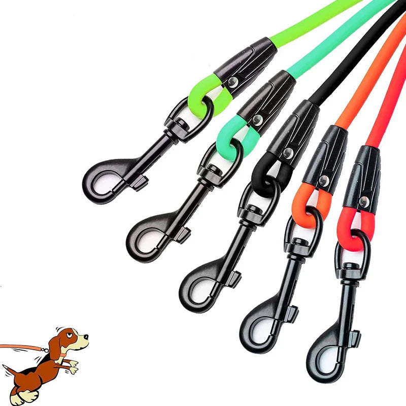 Waterproof PVC Dog Leash for All Breeds – Odor Resistant, Tangle-Free Design, Soft Grip, Available in Multiple Lengths 5