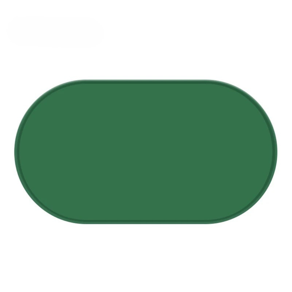 Waterproof Silicone Dog Feeding Mat with Non-Slip Surface – Pet Food and Water Bowl Mat for Easy Cleaning and Mess Prevention 0