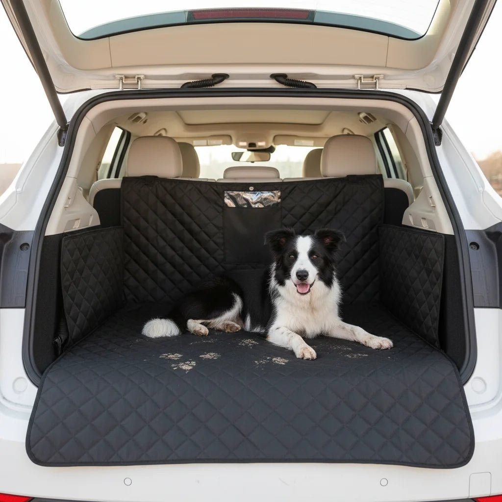 Waterproof Trunk Mat for Dogs – Durable Cargo Liner for SUV with Adjustable Fit and Scratch-Resistant Oxford Fabric 6