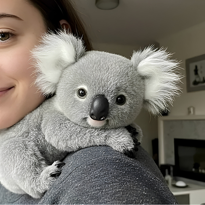 Weighted Koala Plush Toy designed for soothing comfort, featuring a soft and cuddly exterior perfect for snuggling. 2