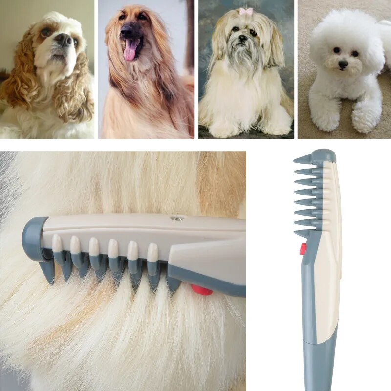 Whisper Quiet Electric Dog Grooming Clippers – Professional Shears for Stress-Free Trimming and Precision Finishing 4