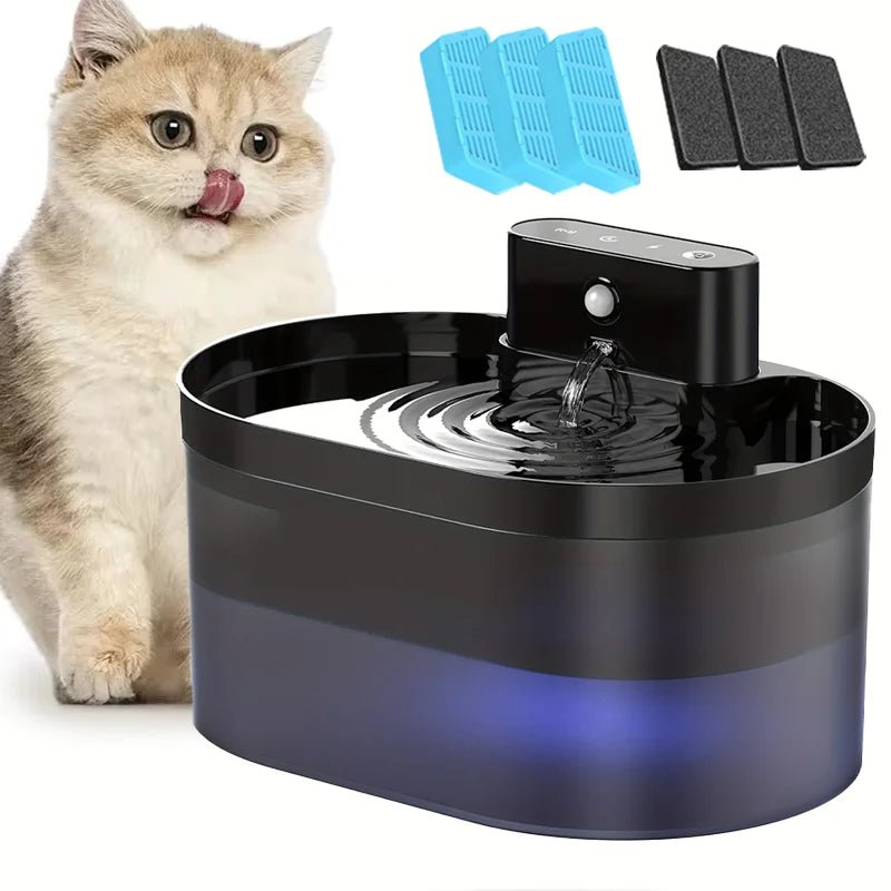 Wireless Automatic Dog Water Dispenser with Infrared Sensor – 2.2L Cat and Dog Water Fountain with Rechargeable Battery 6