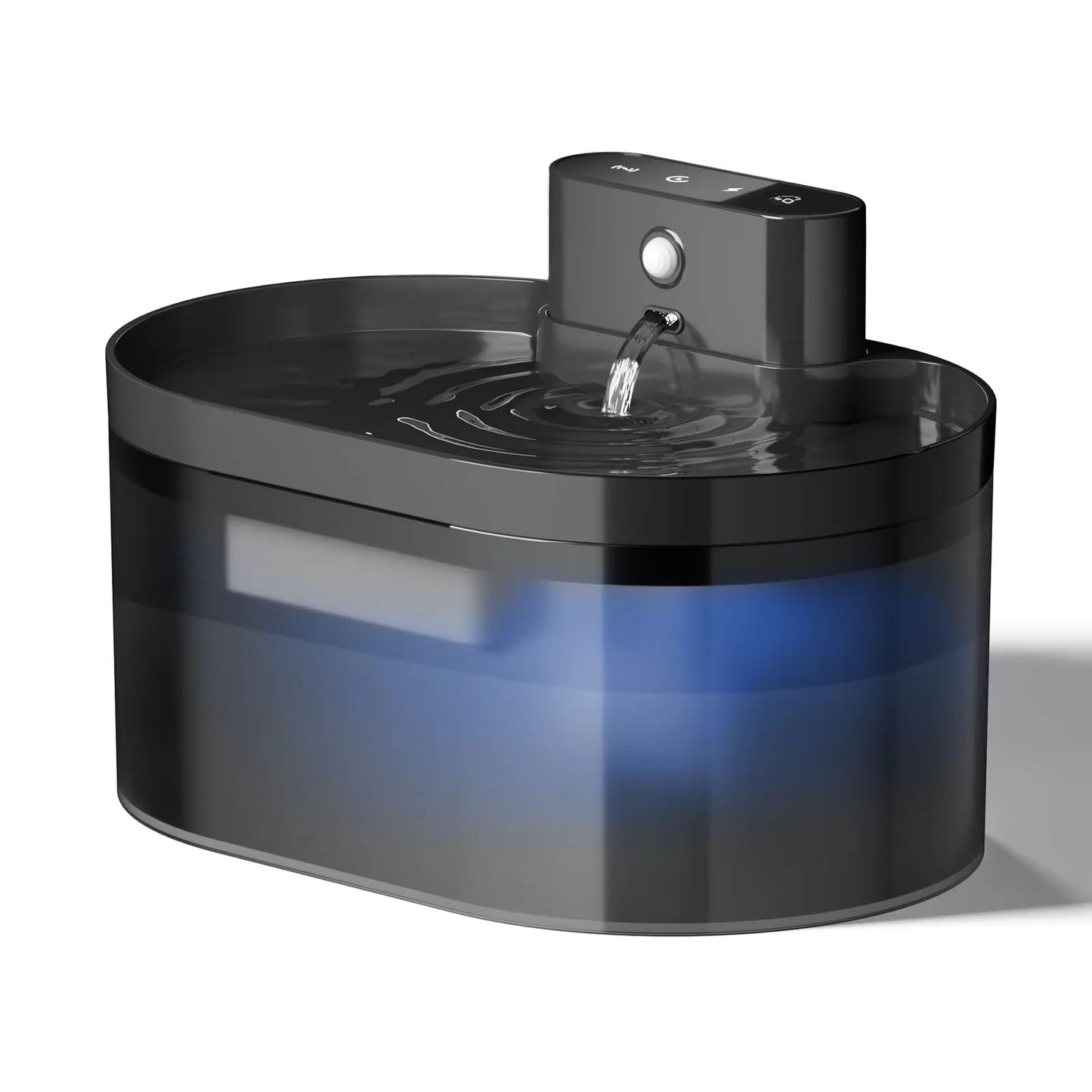 Wireless Automatic Pet Water Dispenser with Rechargeable Battery and Infrared Sensor – 2.2L Indoor Fountain for Dogs and Cats 7