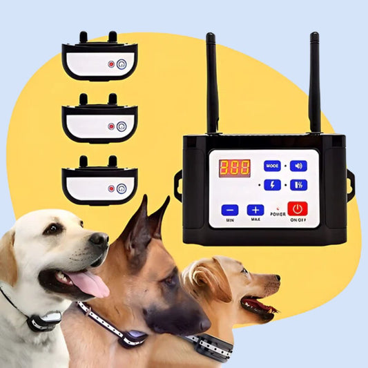 Wireless Dog Fence System for Small and Large Dogs – Adjustable Safety Zone for Stress-Free Training 0