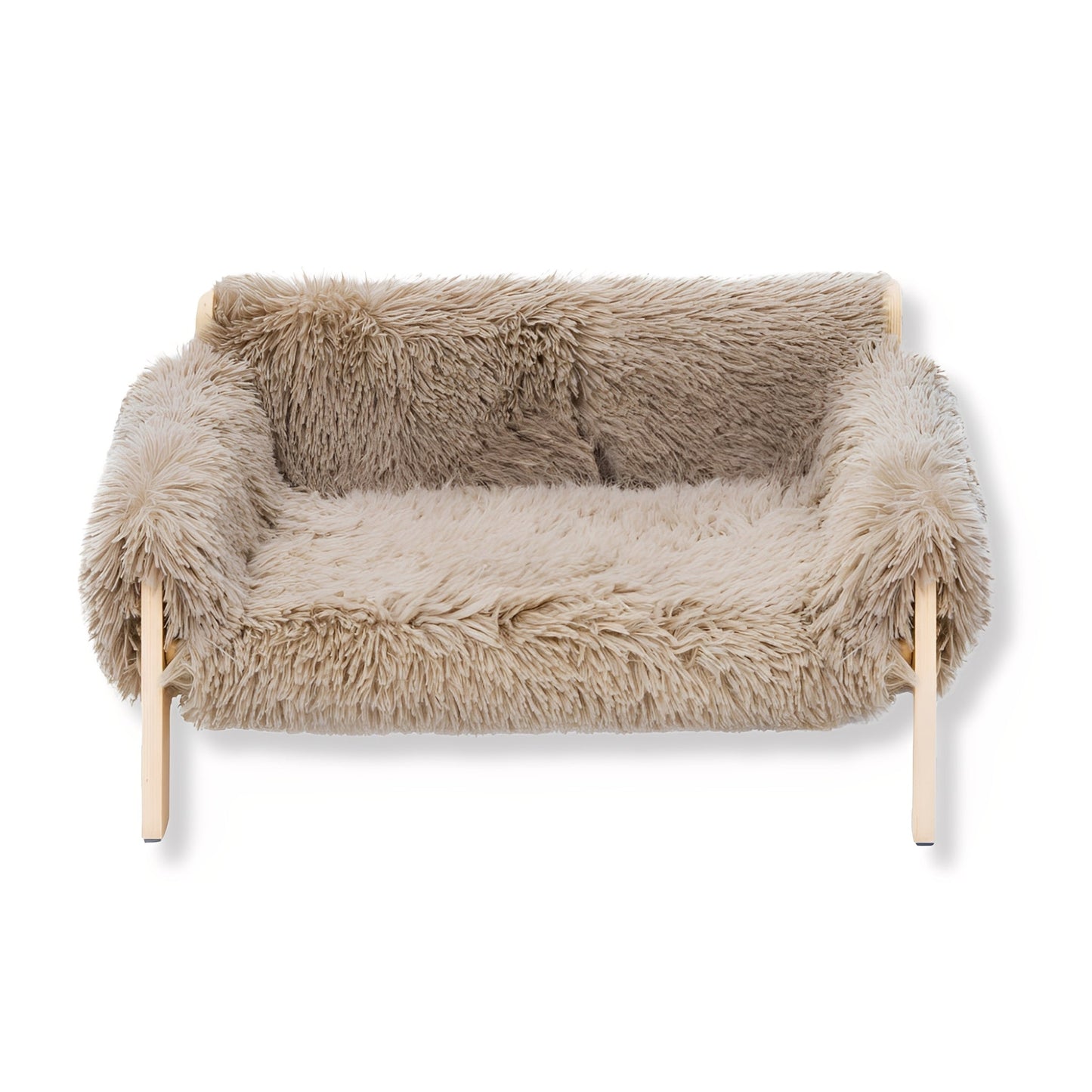 Wooden Elevated Dog Bed - Raised Design for Comfort and Health, Hygienic Sleeping Space, Durable Wooden Frame, Various Sizes 10