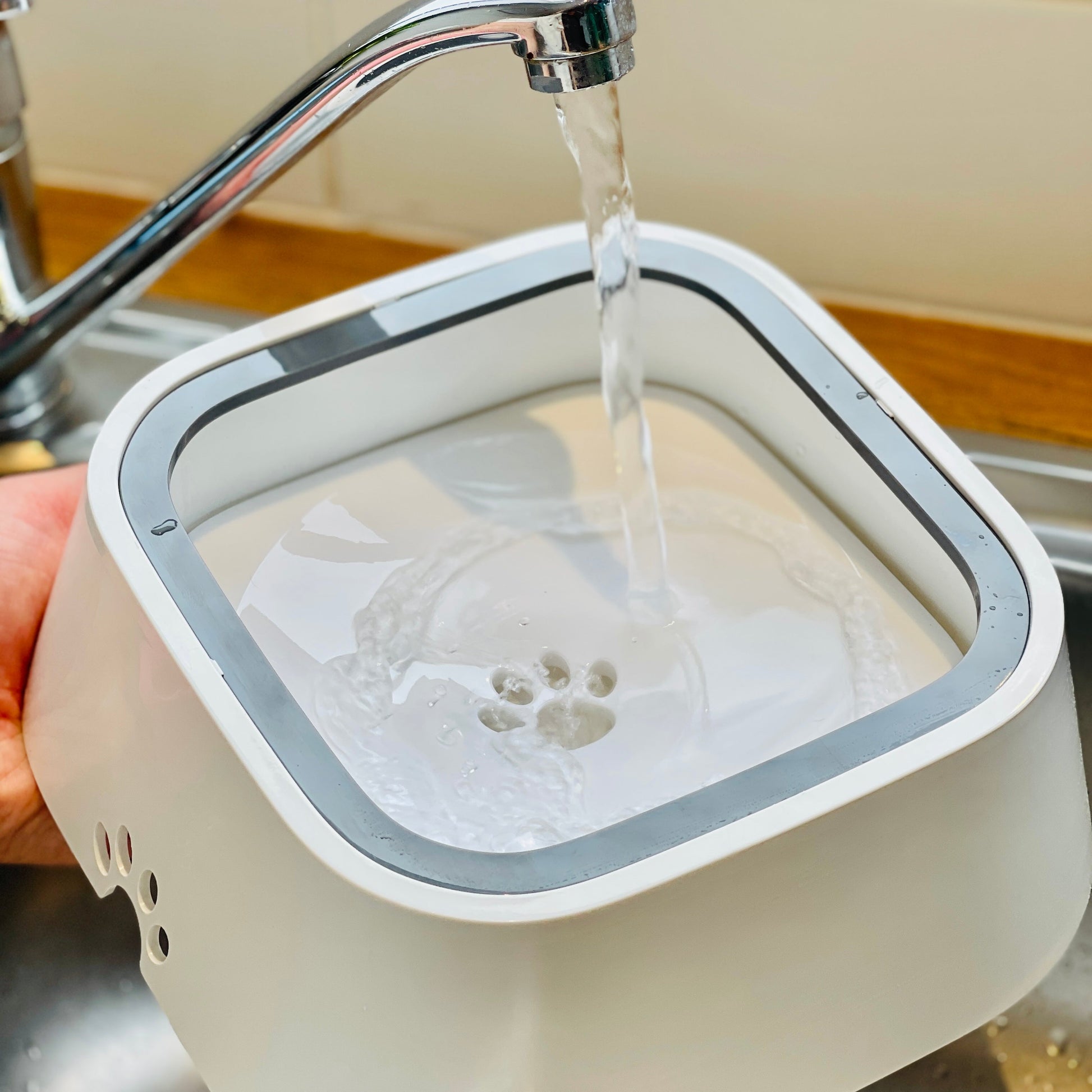 Zero Splash Dog Water Bowl with Non-Spill Edge and Floating Plate – Durable Pet-Safe Design for All Breeds 4