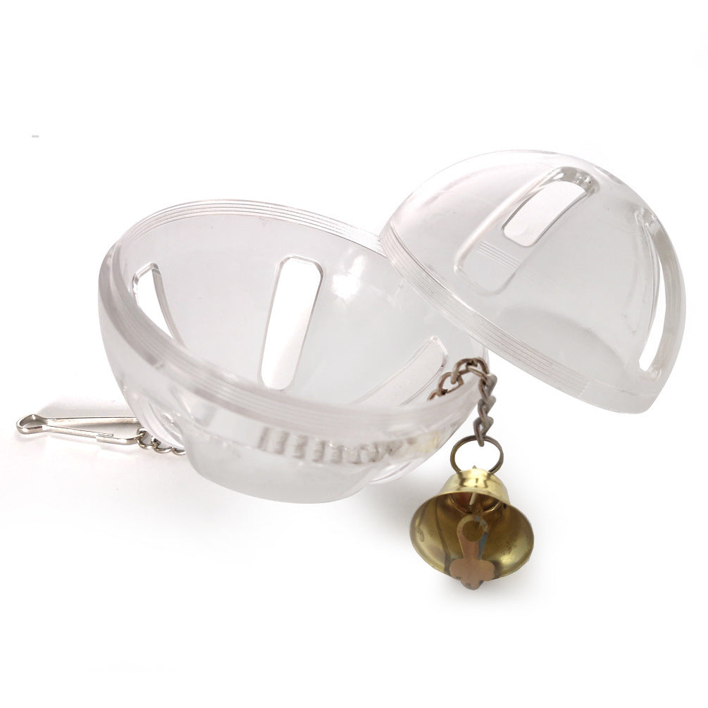 ForageFun Parrot Toy & Food Ball – Interactive Feeding & Enrichment Device