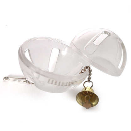 ForageFun Parrot Toy & Food Ball – Interactive Feeding & Enrichment Device