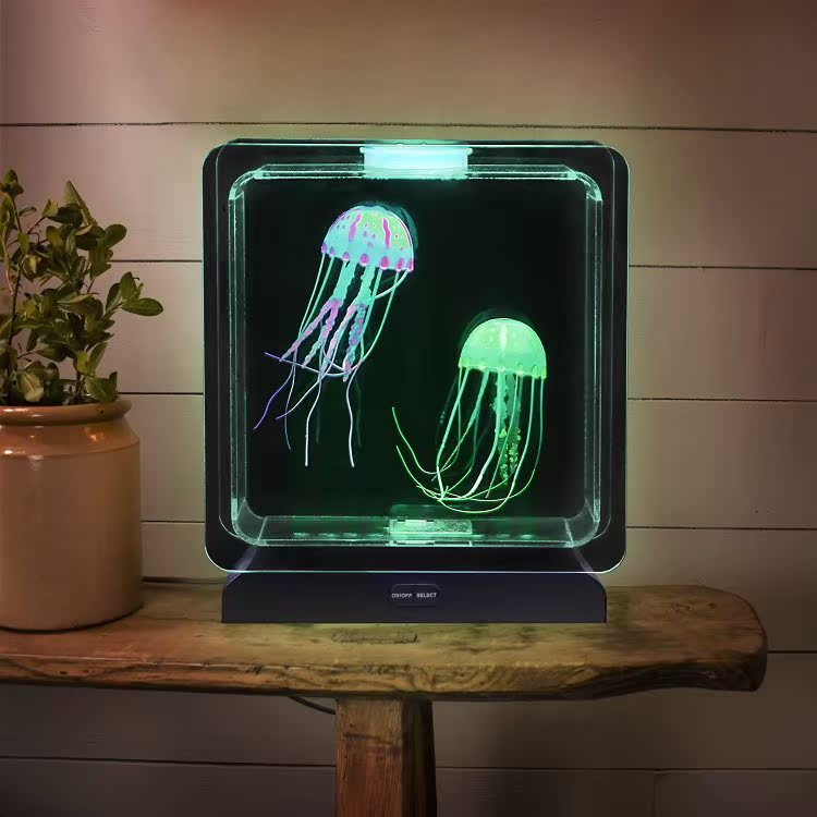 LumiWave LED Jellyfish Aquarium – Color-Changing Dynamic Fish Tank