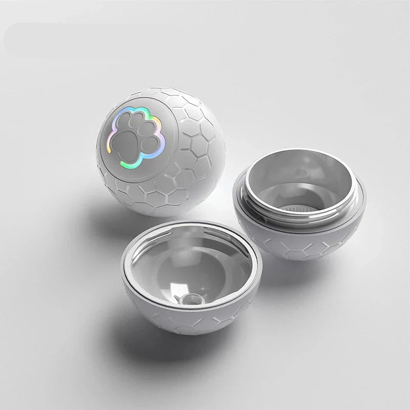 Smart Interactive LED Dog Toy Ball - Rechargeable, Automatic Rolling & Bouncing Pet Toy for Dogs & Cats