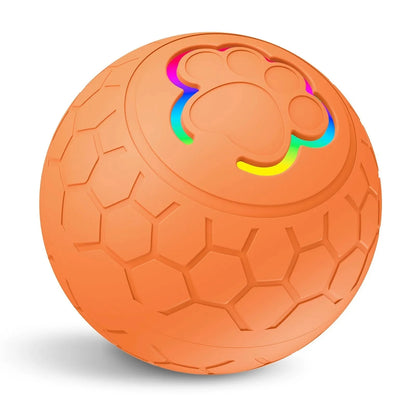 Smart Interactive LED Dog Toy Ball - Rechargeable, Automatic Rolling & Bouncing Pet Toy for Dogs & Cats